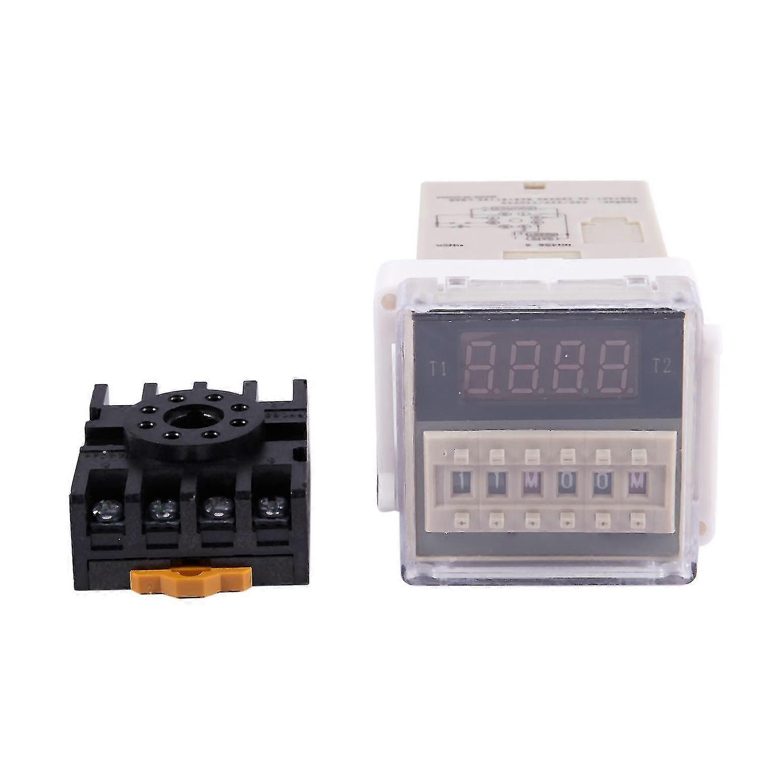 Ac 220v 5a Programmable Double Delay Relay Device Tool