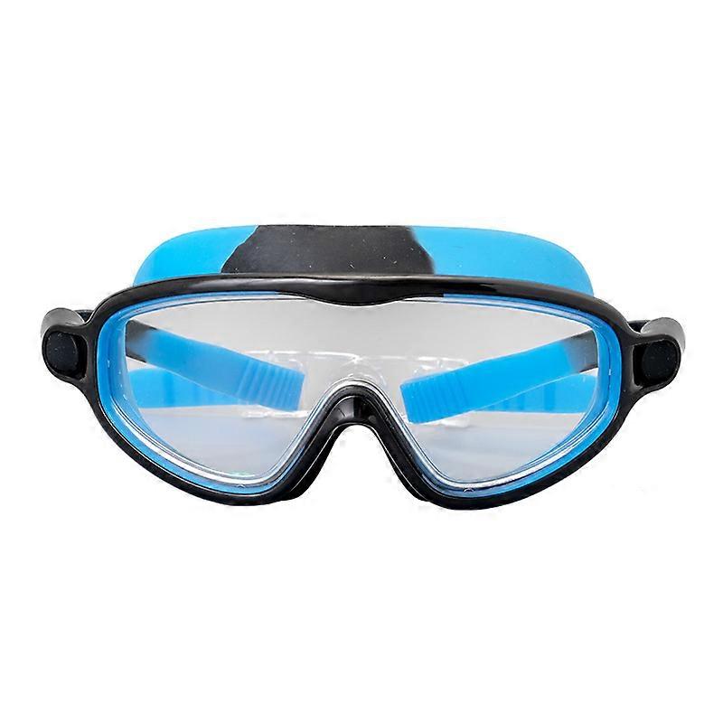 Kids Anti-fog Big Frame Swimming Goggles Adjustable Swim Glasses