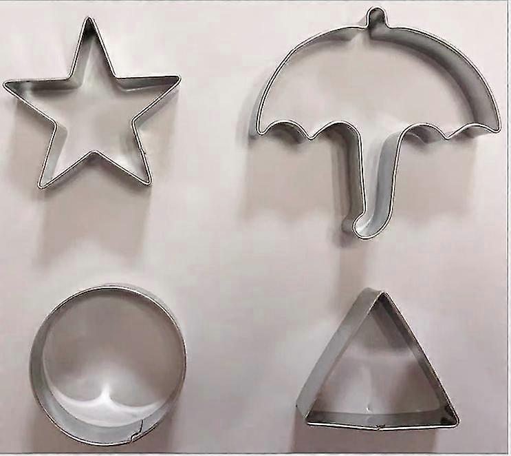 4pcs Cookie Cutters Sugar Mould Biscuit Cutter