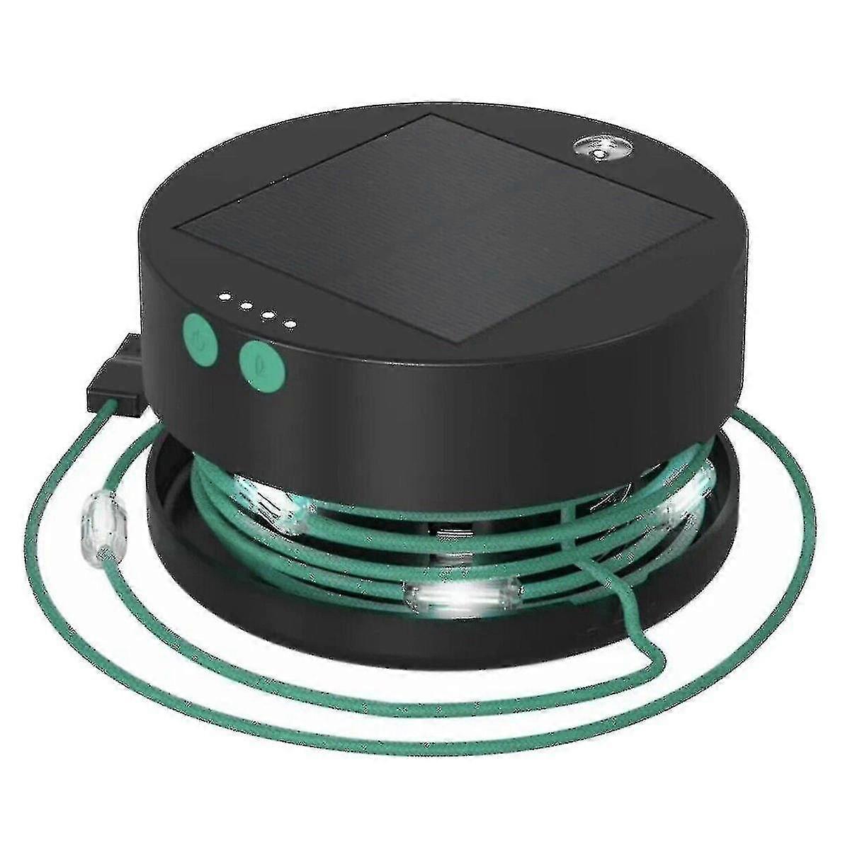 ضوء التخييم في الهواء الطلق أضواء سلسلة الطاقة الشمسية أدى التخييم مصباح شاحن الهاتف الأدوات في الهواء الطلق التخييم مكافئ