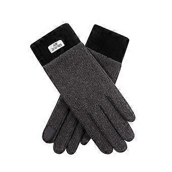 Winter Women Thickened Cold-proof Wrist Lengthened Windproof Warm Knitted Gloves