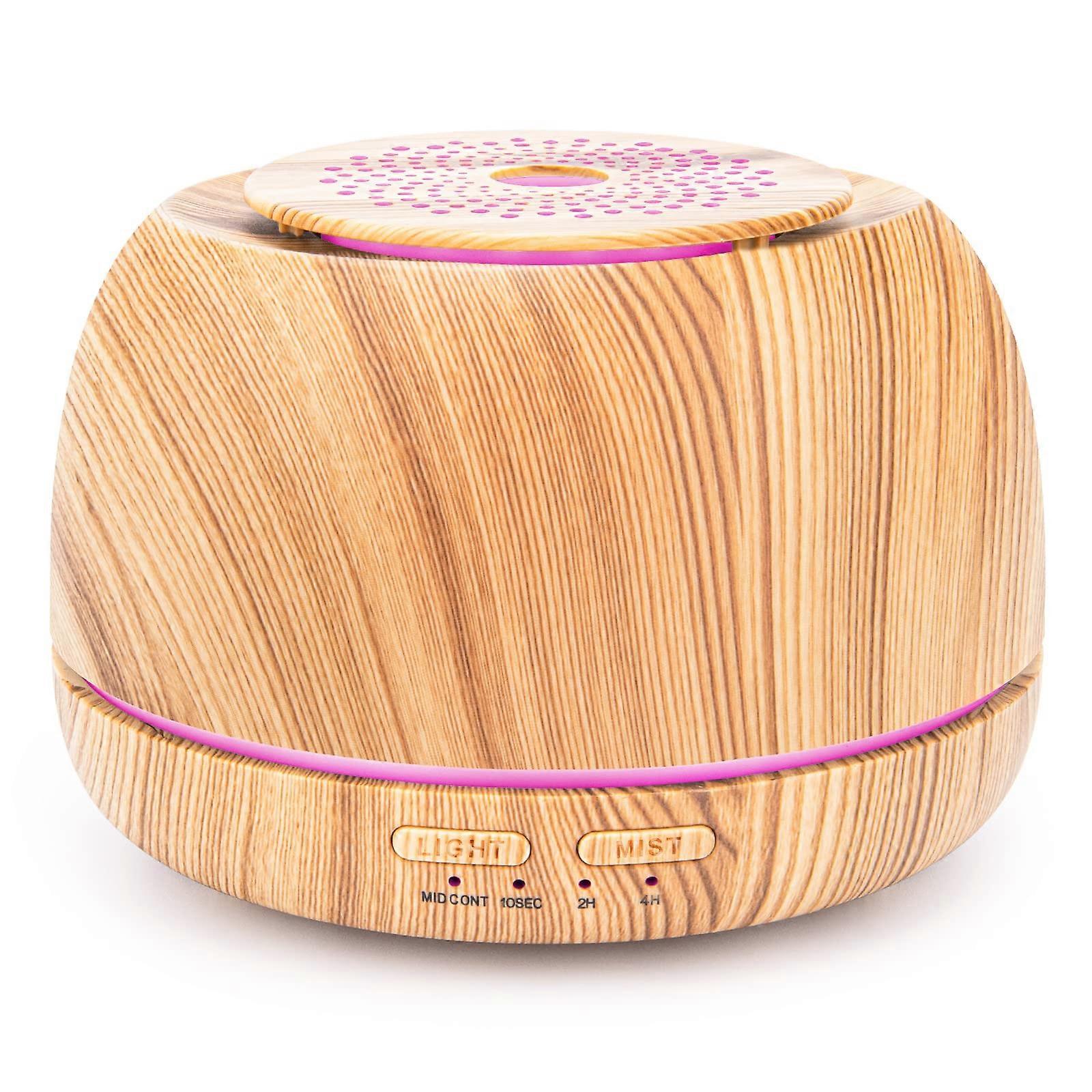 300ML Essential Oil Diffuser, Aroma Diffuser Air Humidifier,Electric Ultrasonic nebulizer with Colour Lights,Auto Shut-Off,USB C Cable for home