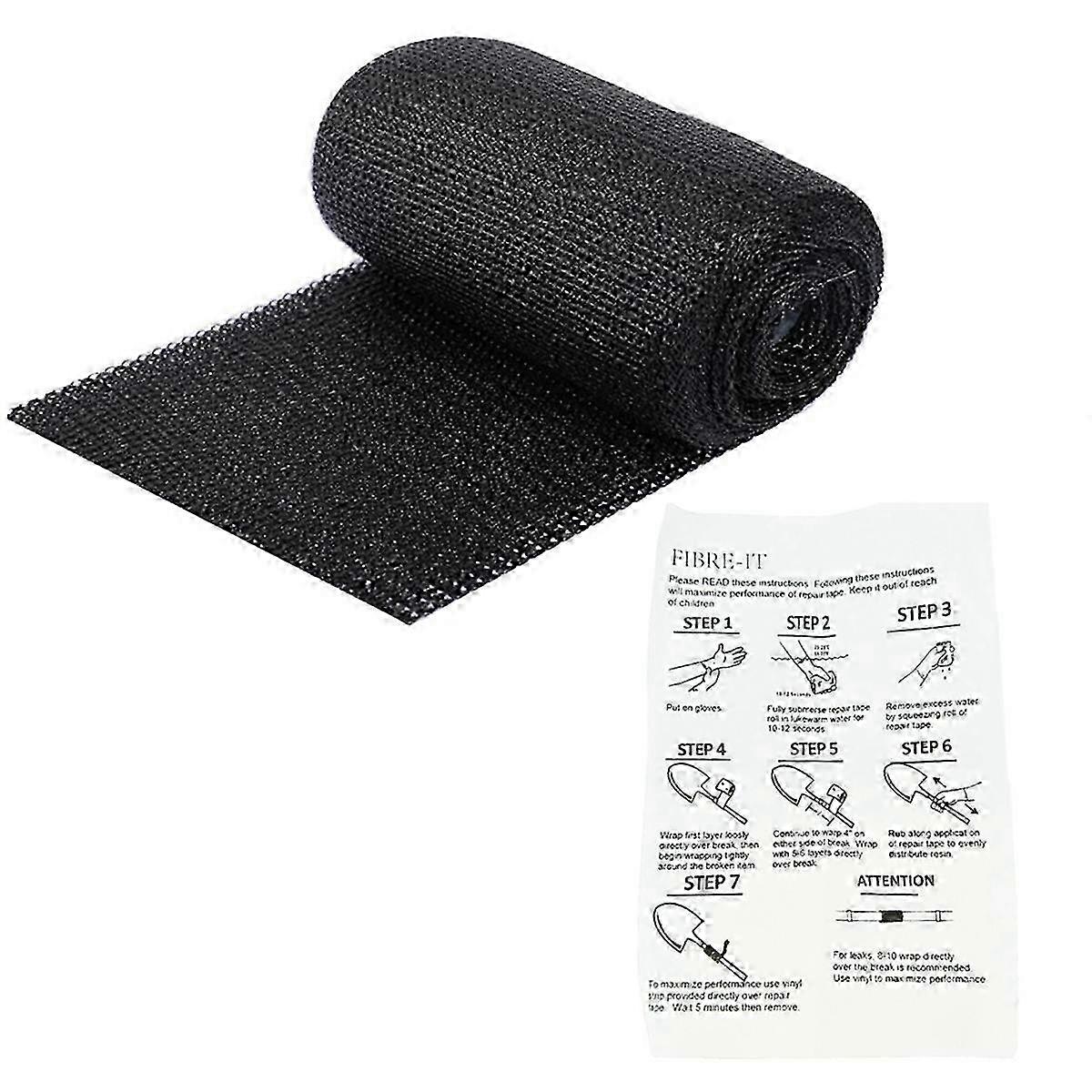 ערכת תיקון פיברגלס צינור כלים פשוטים רהיטים תיקון ידית עץ תיקון ריפוי מהיר סרט מתפתל