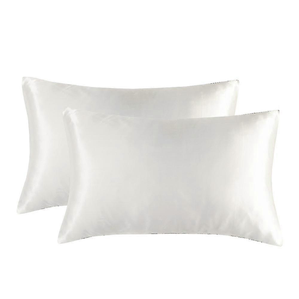 2 قطعة 100٪ غطاء وسادة حرير التوت لصحة الشعر والجلد ، 51 * 76 سم