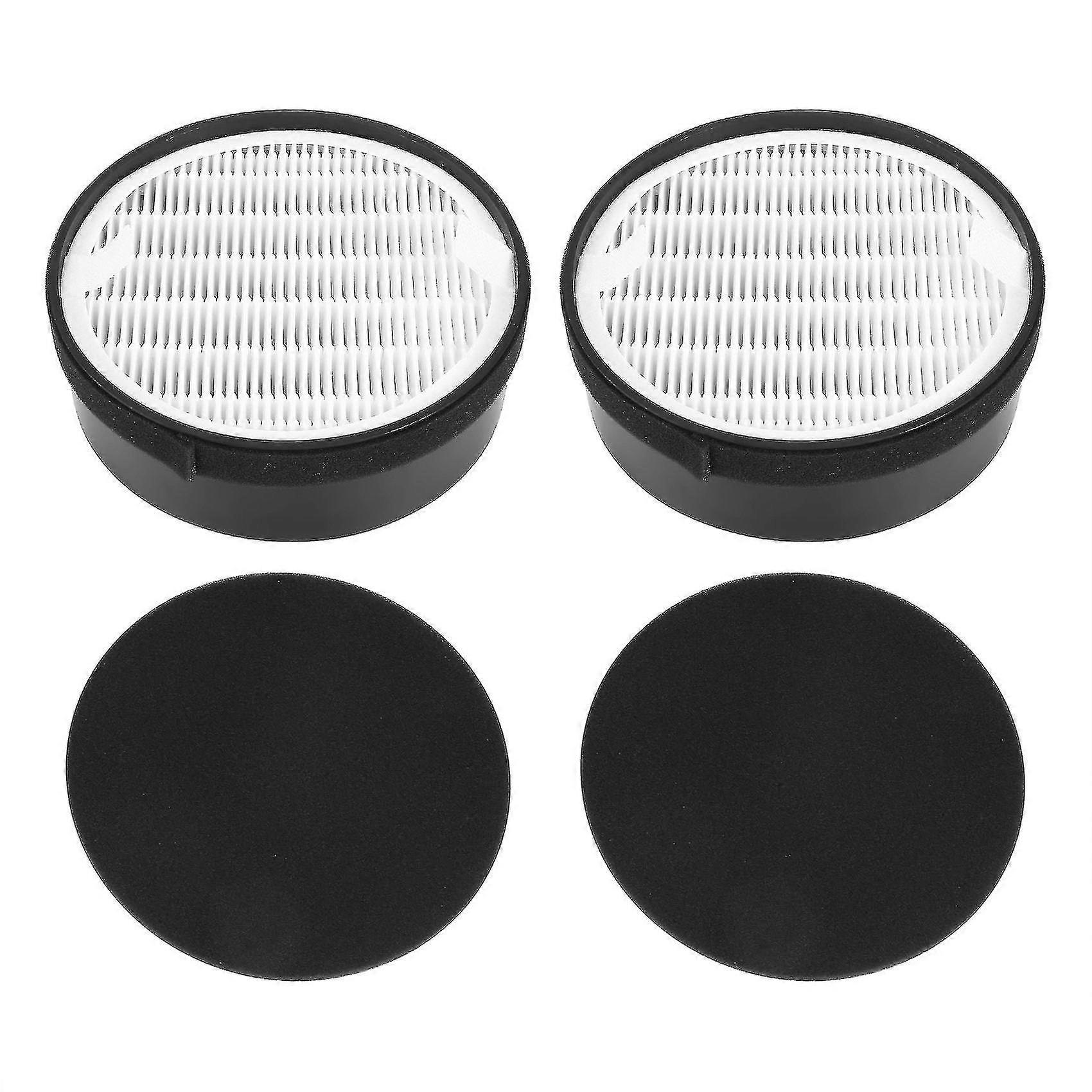 Air Purifier -h132 Replacement, True Hepa And Activated Carbon Filters Set, -h132-rf, , Black