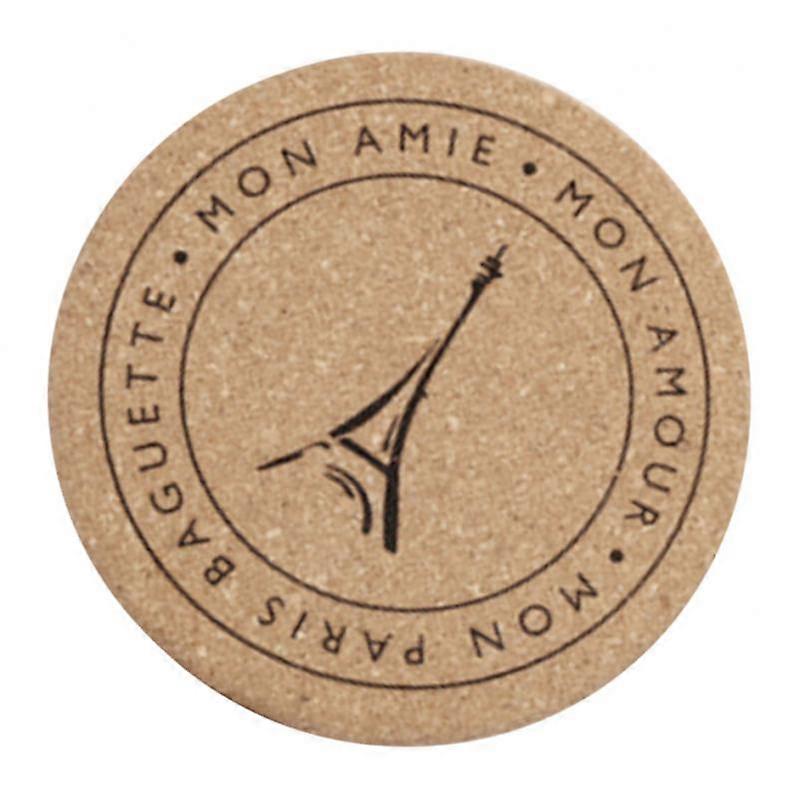 Wood Coaster Round Table Mat Placemat Tableware For Home Kitchen Tower