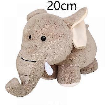 Cute Stuffed Animals Dolls, 7.87'soft Plush Toys For Kids Toddlers Birthday Christmas Day Gifts,gray(elephant)