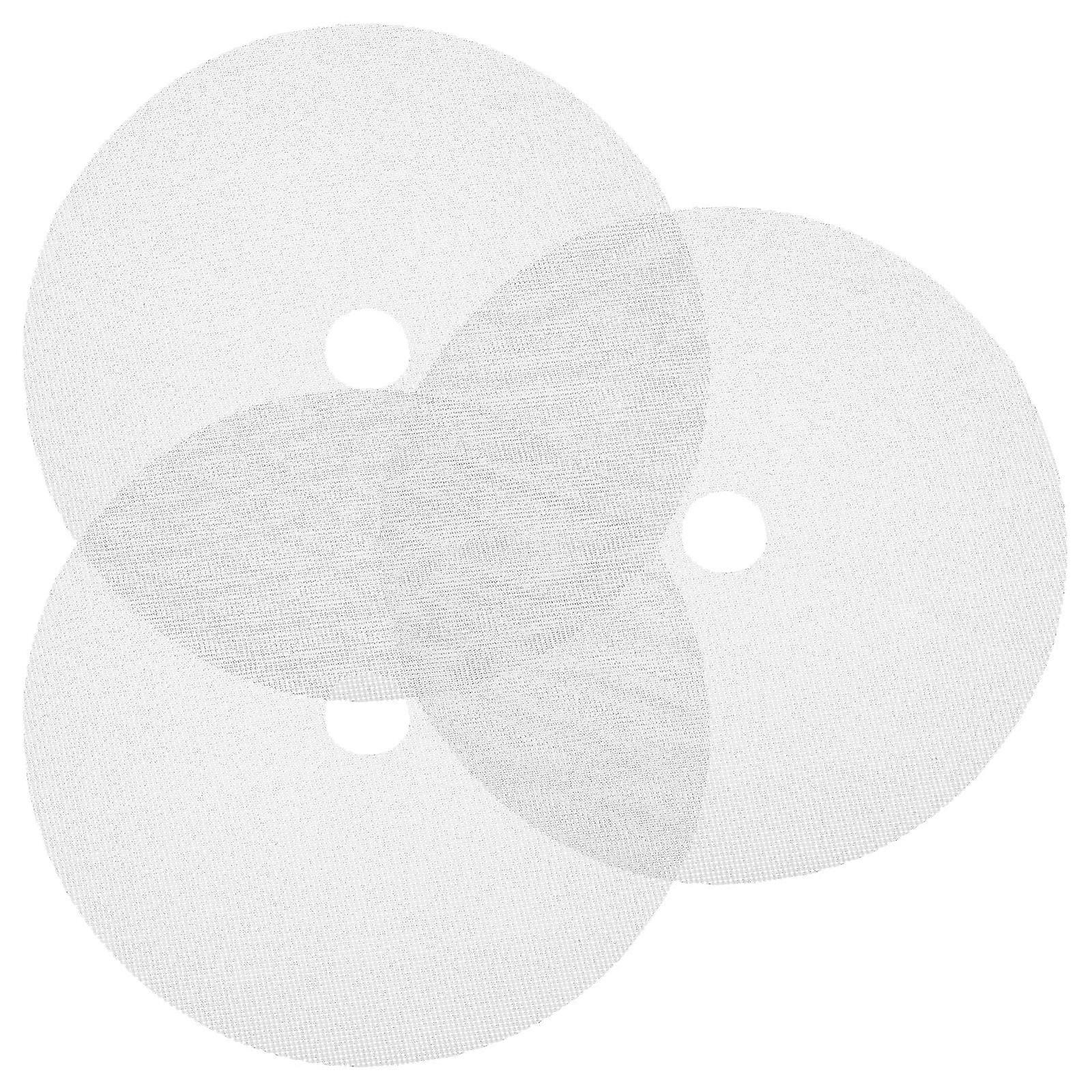3pcs Round Dehydrator Sheets Food Dryer Silicone Mats Dehydrator Pads Fruit Dryer Liner