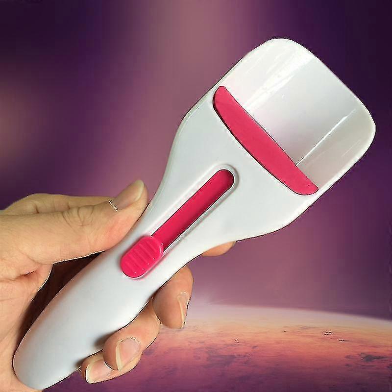 مغرفة توزيع خليط الكيك ، موزع معجون دقيق المطبخ مغرفة DIY كب كيك الخليط مغرفة ، زر منزلق بلمسة واحدة يوزع الخليط ، الخليط المنزلي د