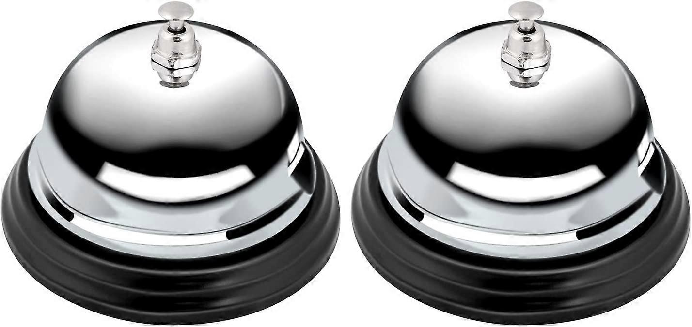 Set of 2 metal doorbells