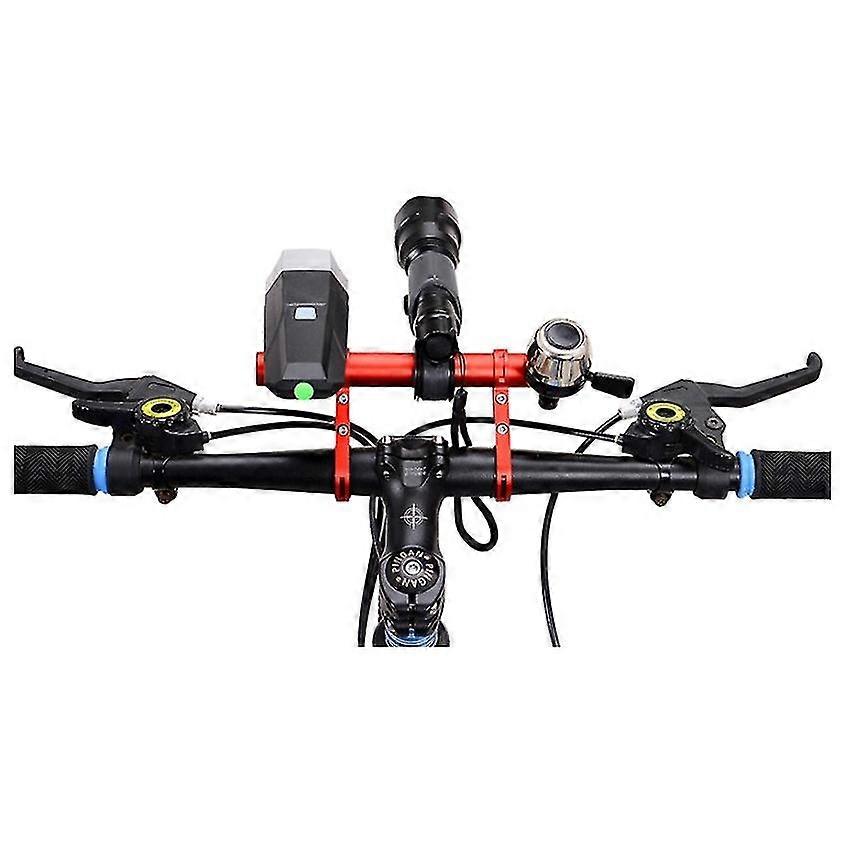 Bicycle Handlebar Bicycle Mounting Extension Pole Camera Light Clip Code Table Bracket Bracket [Red]