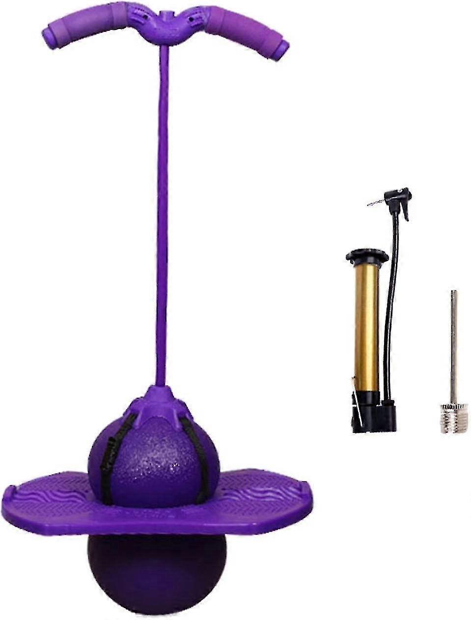 Pogo Stick Exercise Ball Hopper Ball Rubber Bouncing Bouncy Ball Compatible With A