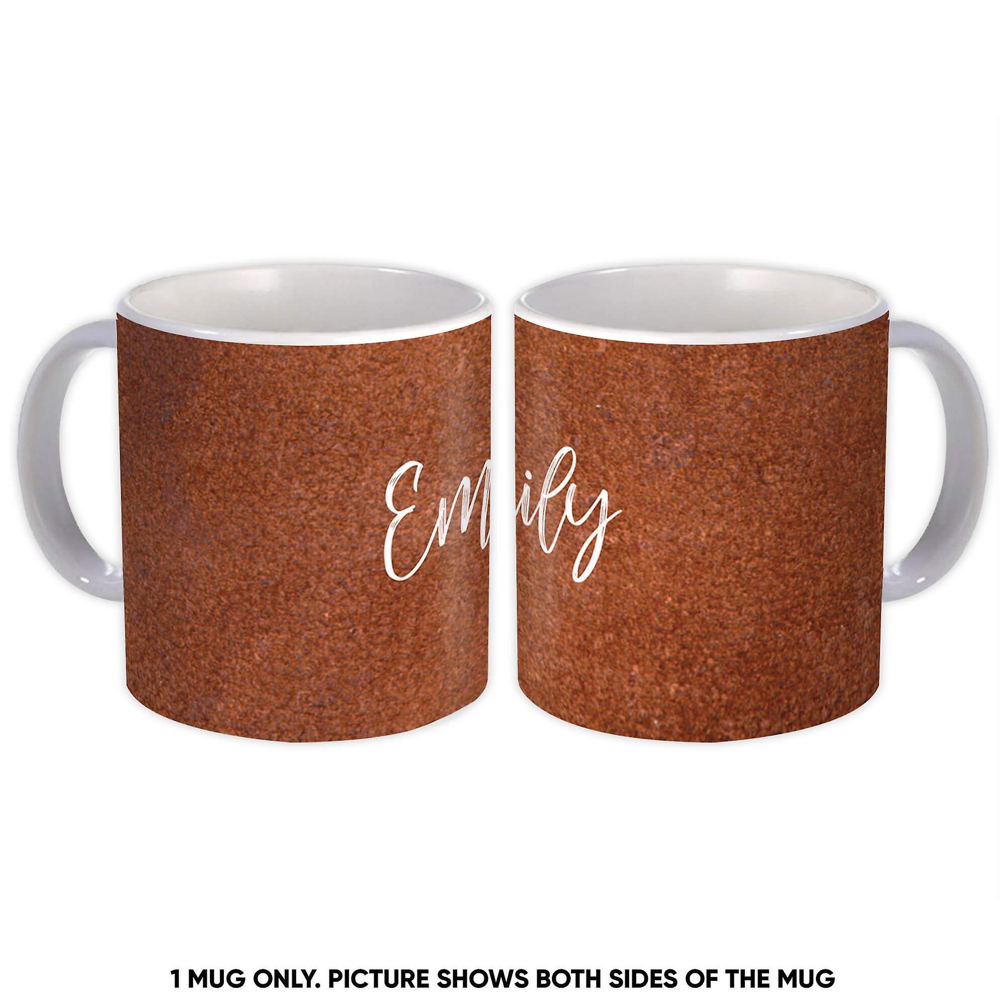 Gift Mug: Faux Leather Pattern Animal