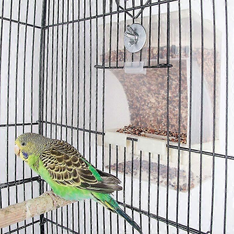 Automatic Feeder, Bird Feeder, Budgie Seed Feeder Container Accessories