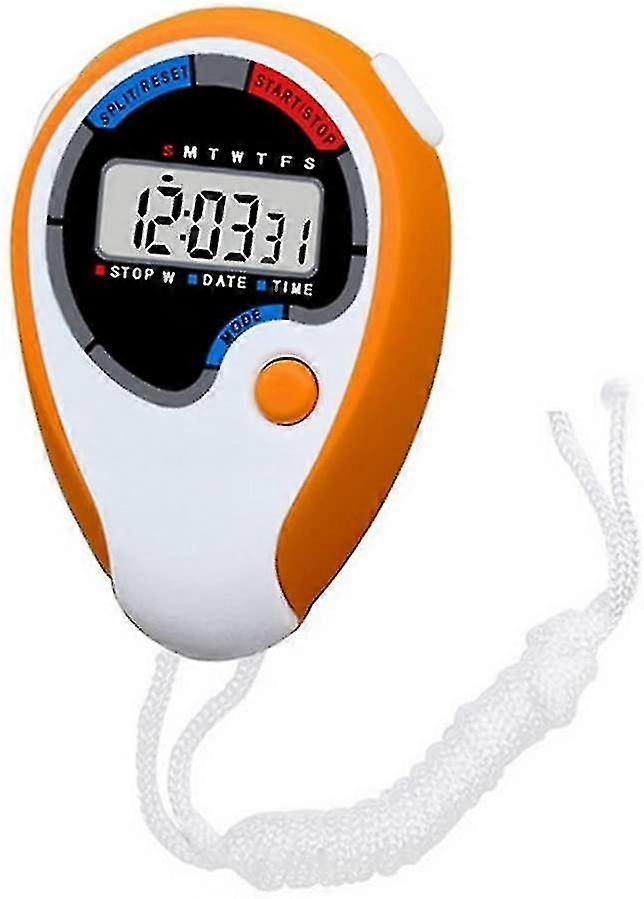 Multi-Function Stopwatch.Waterproof Electronic Digital Chronograph Time