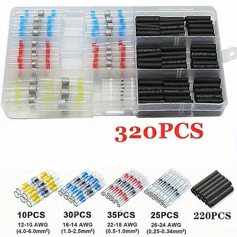 Waterproof Solder Terminal Kit: Easy-Use, Heat-Shrinkable, 20+ Pieces - Ensure Durable & Secure Connections