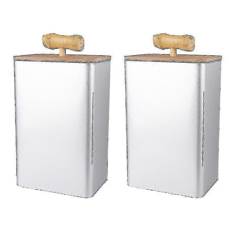 2pcs Tinplate Can