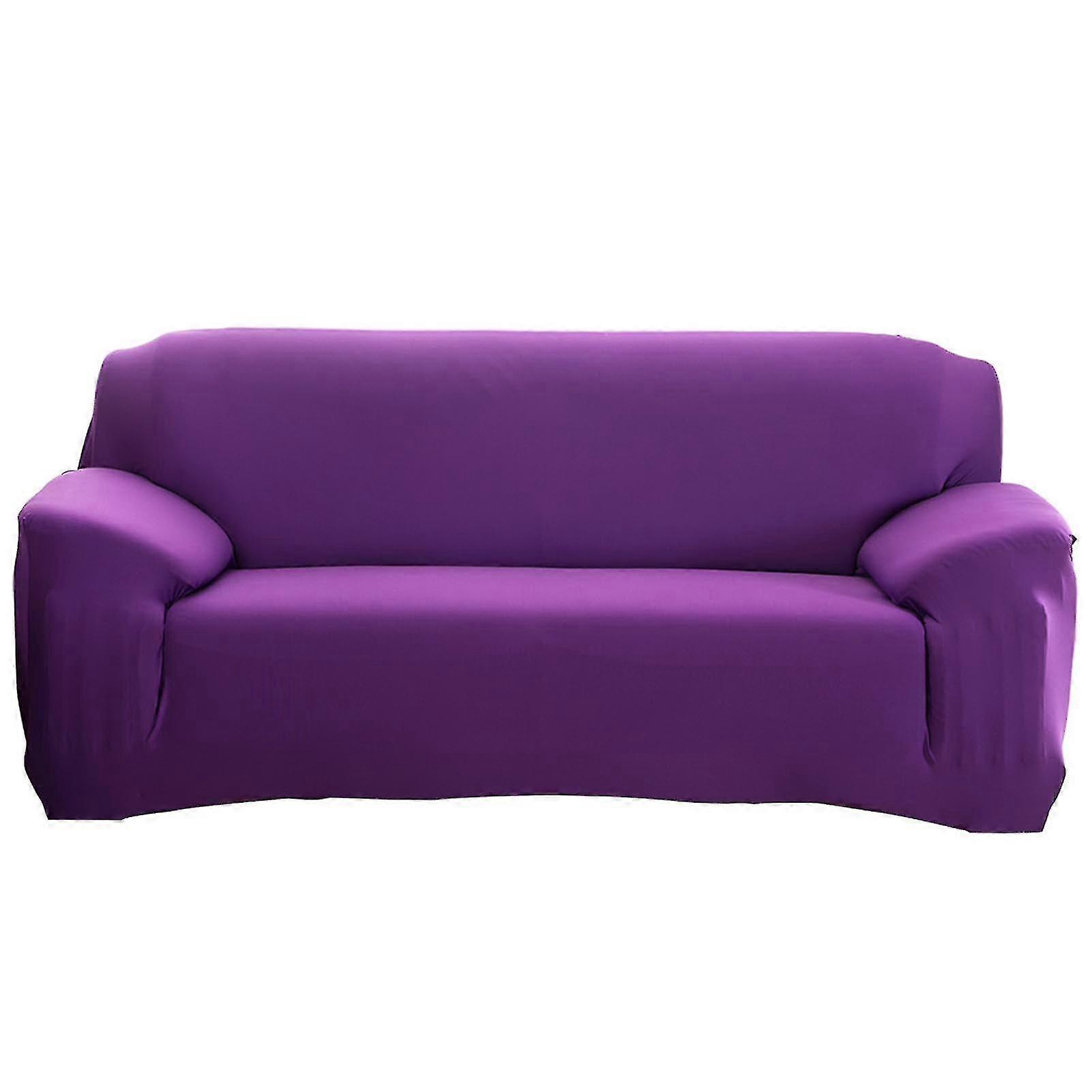Slip-Resistant and Dustproof Elastic Sofa Cover - Cushion Protector for 3-Person Couch