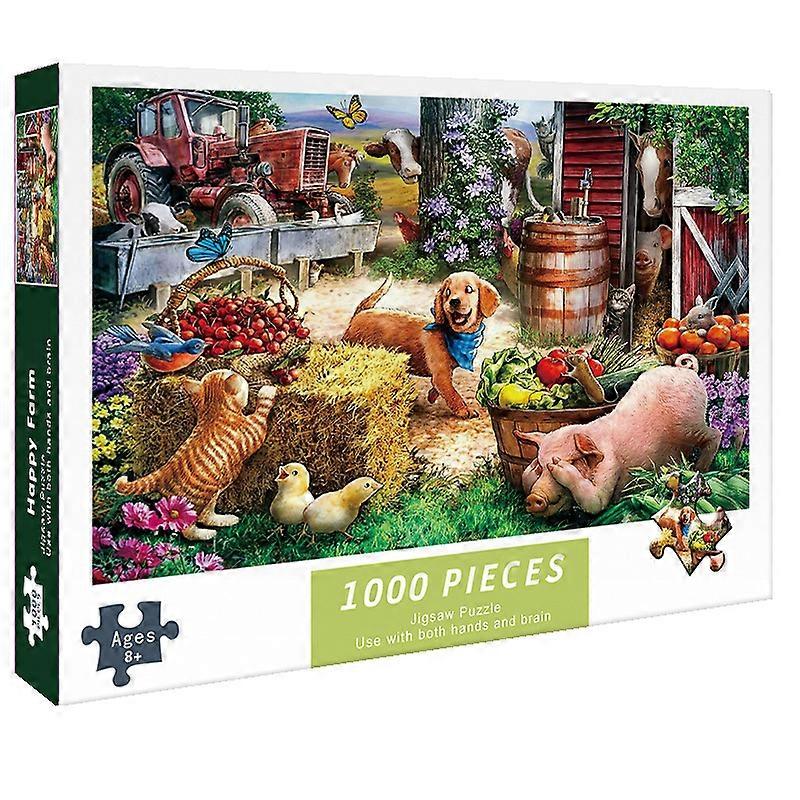 Christmas Gift-puzzle 1000 pieces(Style 9)