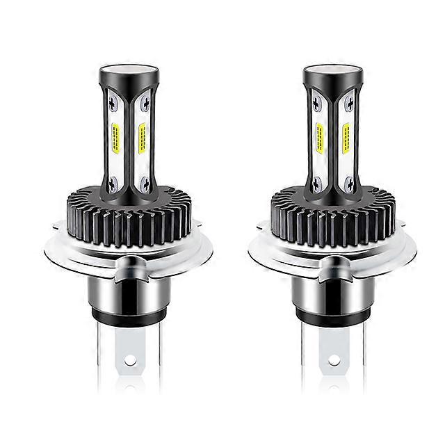 1/2Pcs H4 9003 Led Motorcycle Headlight Super Bright Low High Beam Motorcycle Lighting 6000K 12V 24V Motorbike Headlamp Led Bulb