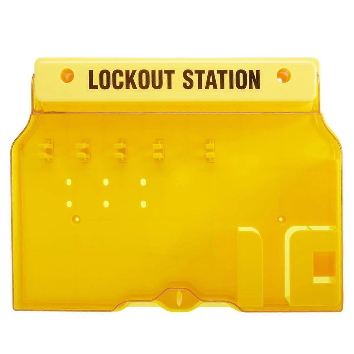 Lockout Tagout Station with 8 Safety Padlocks 3 Hasps and 20 Lockout ...