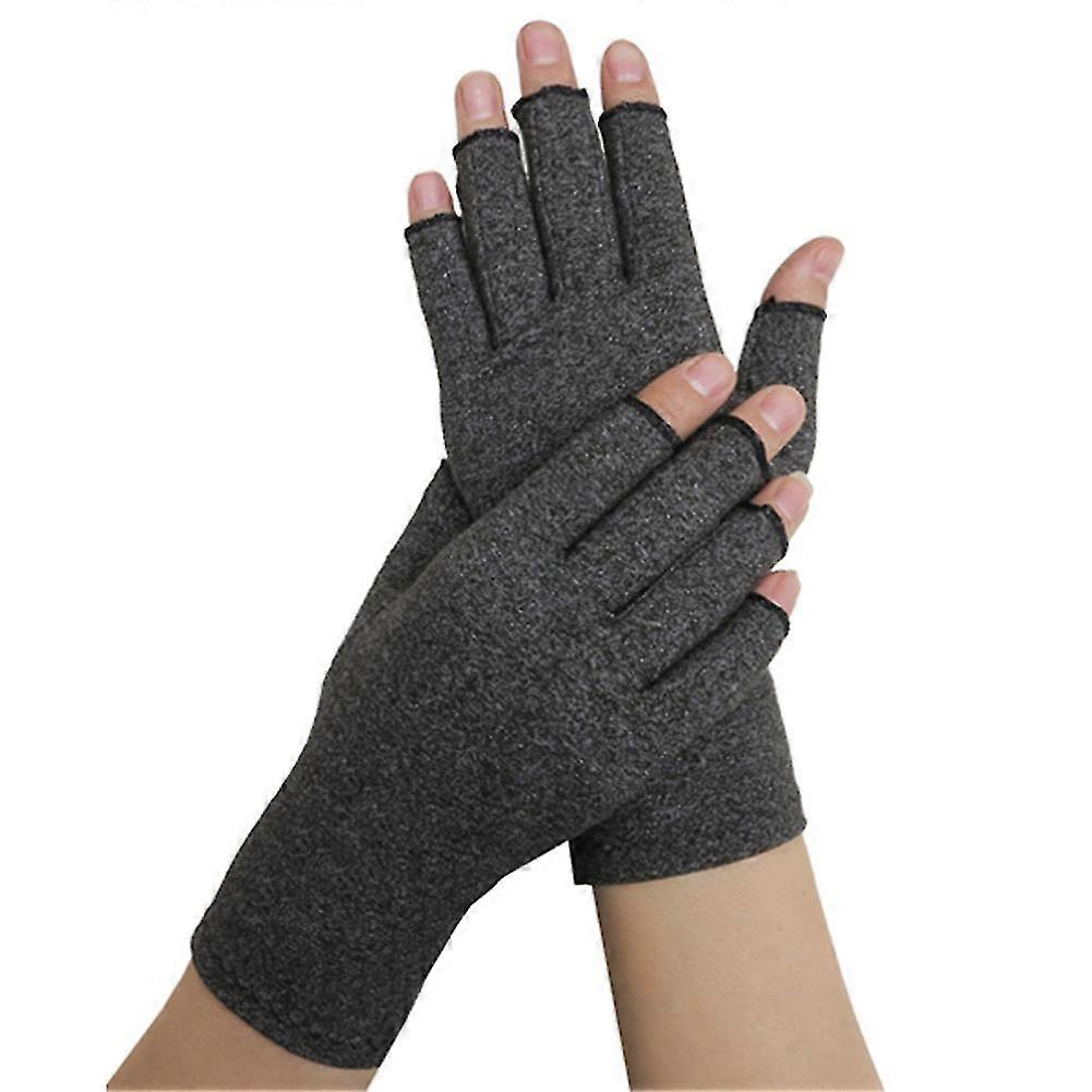 Compression Gloves Arthritis Joint Pain Relief Promote Circulation Wrist Support Half