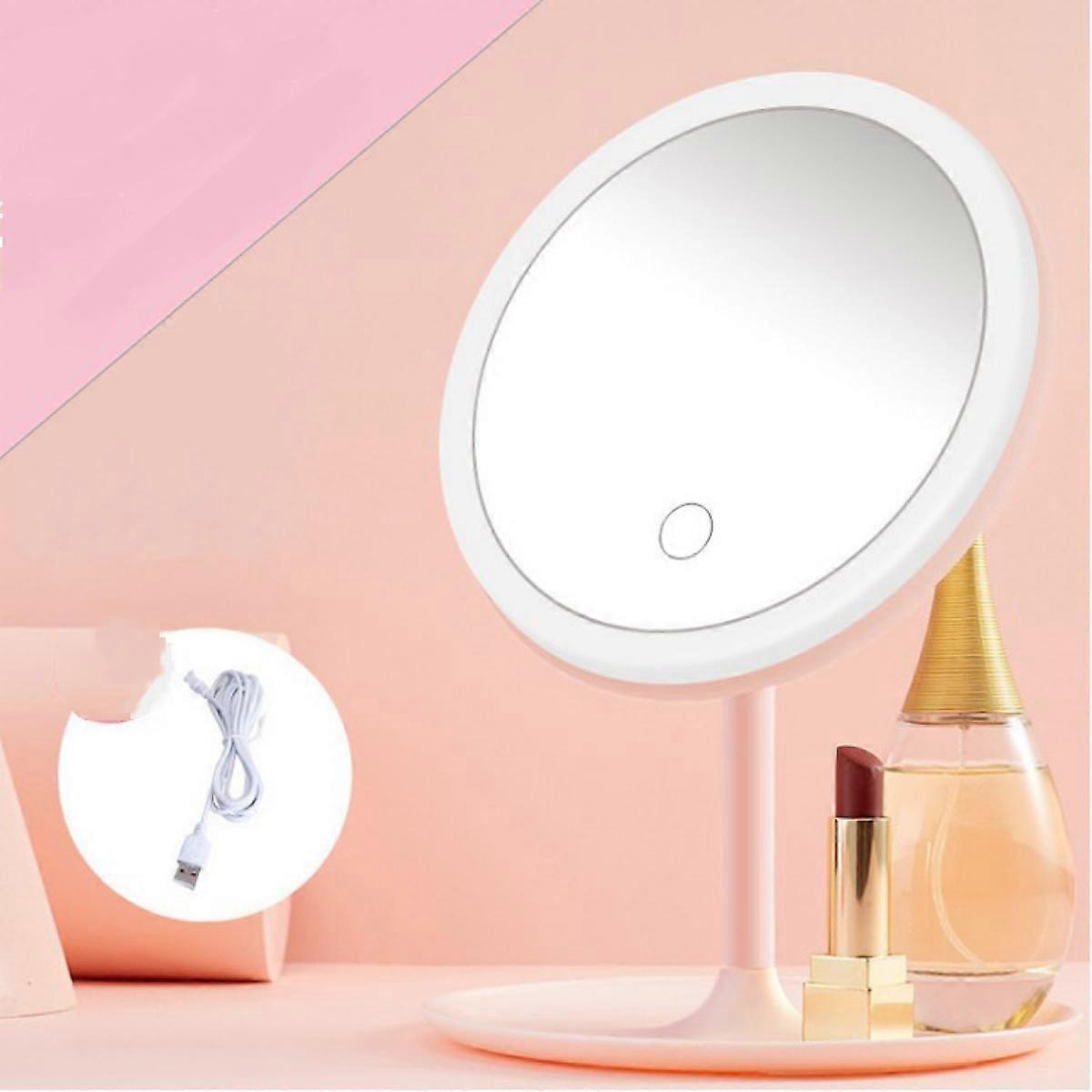 Smart Vanity Mirror With Light Led Desktop Mirror Student Fill Light