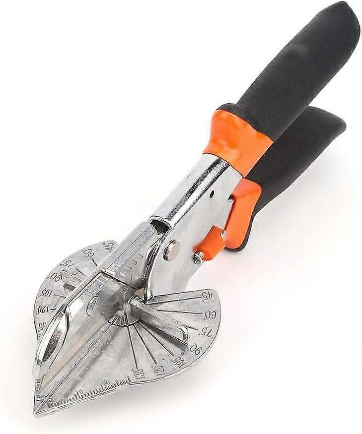 Multi Angle Miter Shear Cutter, Non-Slip Black Handle Multifunctional Angle Shear Cutter Hand Tool