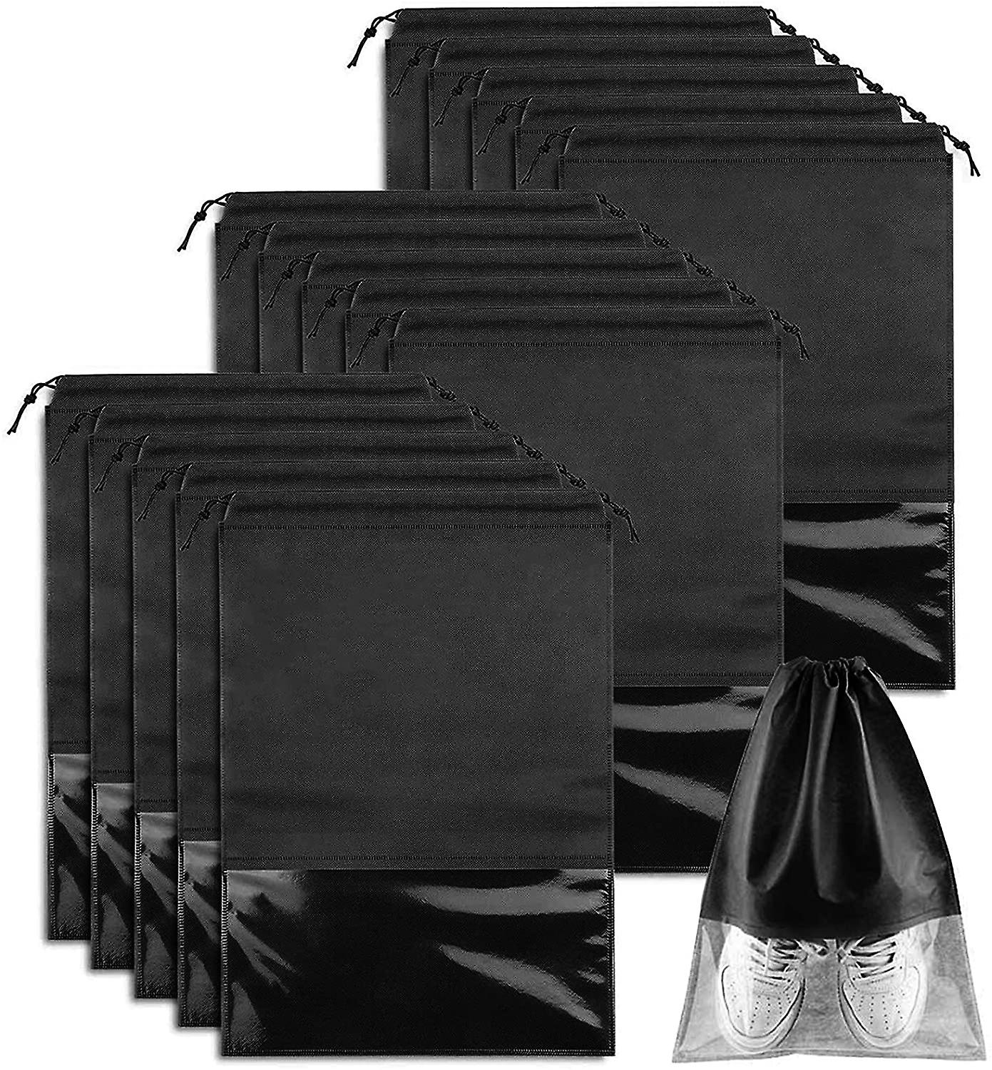 15-piece Travel Shoe Bag, Space-saving Storage Bag