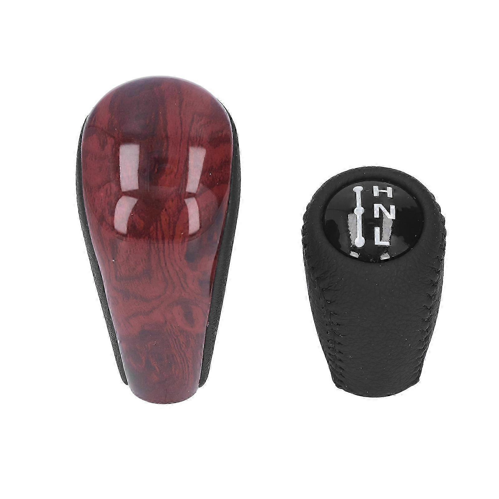 2 Pcs Automatic Gear Shift Knob Head Replacement for Prado 120 2003-2009