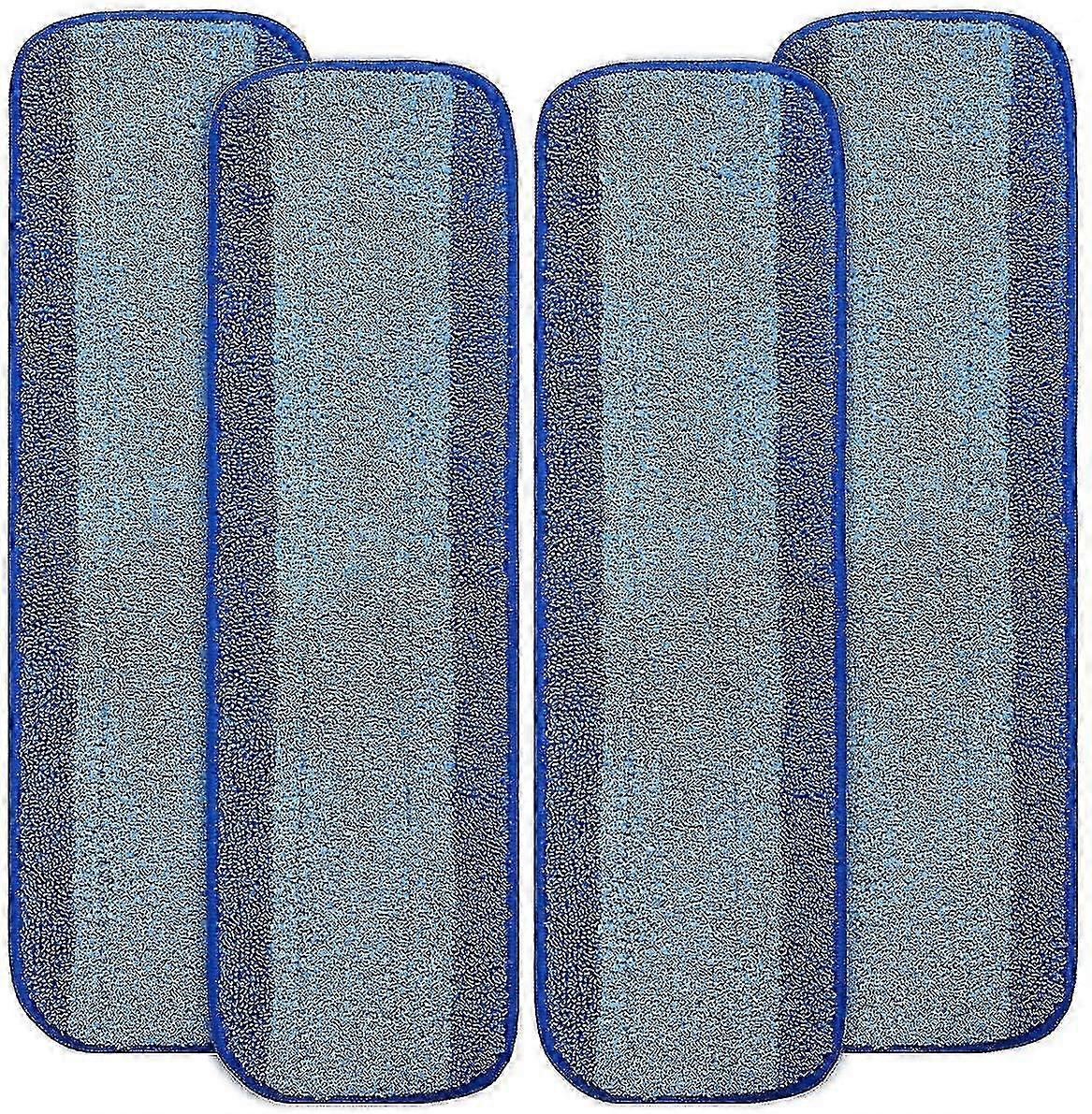 Tampons de nettoyage en microfibre de remplacement pour bona Mop humide et sec, 18 pouces