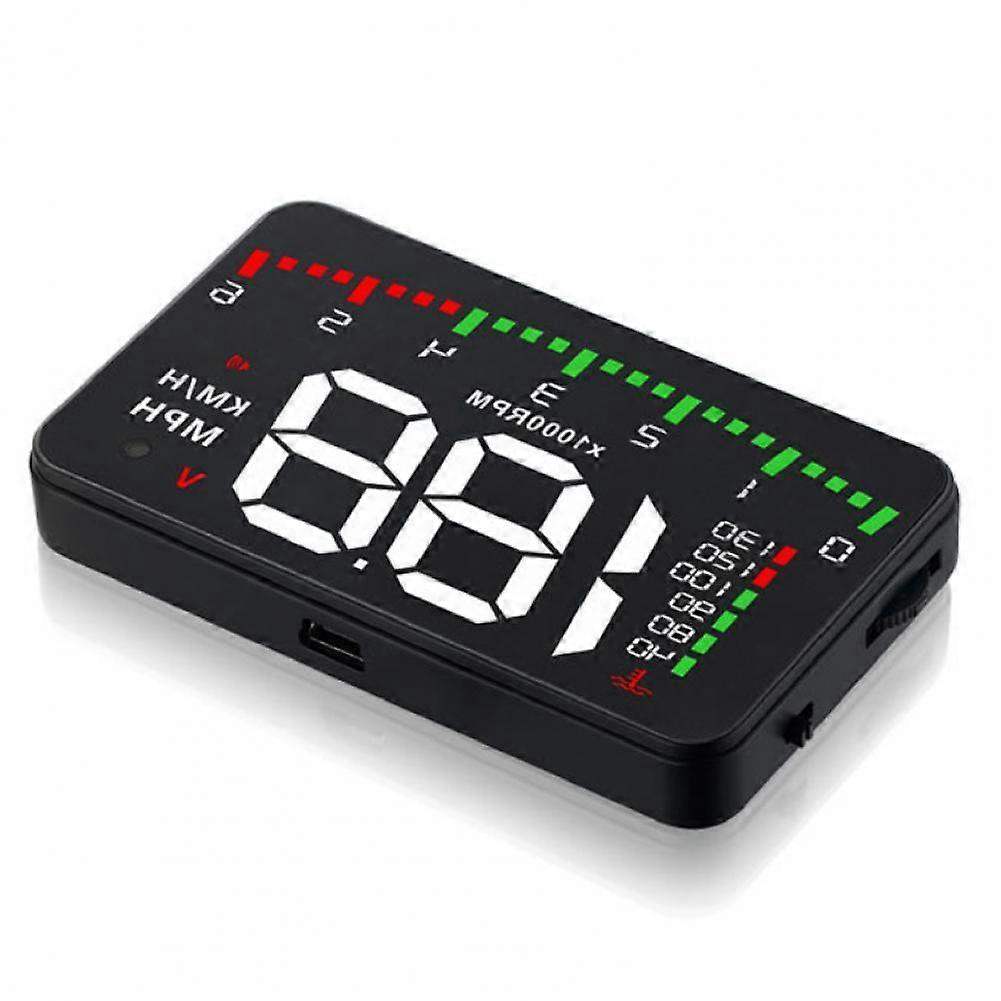 Universal A900 Windshield Projector Convenient Wide Compatibility Stable 3.5-Inch Head-Up Display for Car