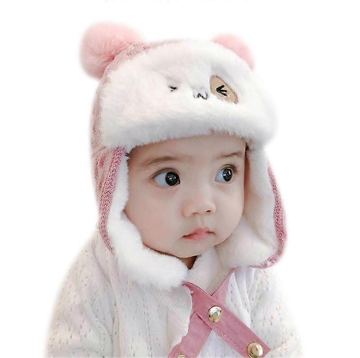 Baby Plush Panda Hat Toddler Winter Warm Hat