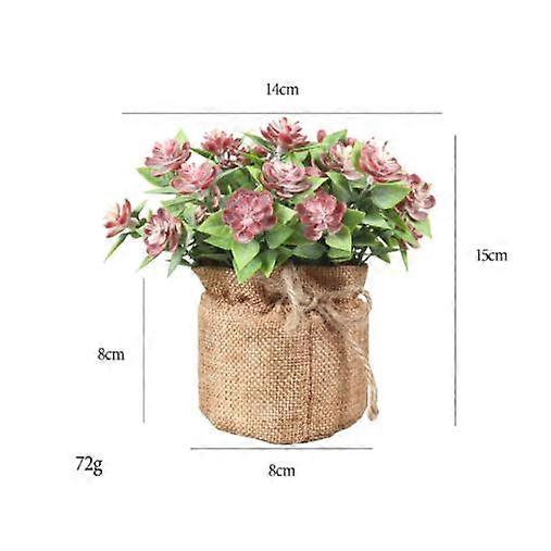 Simulation Potted Plant Macrame Plant Hemp Rope Bag Plant Pot