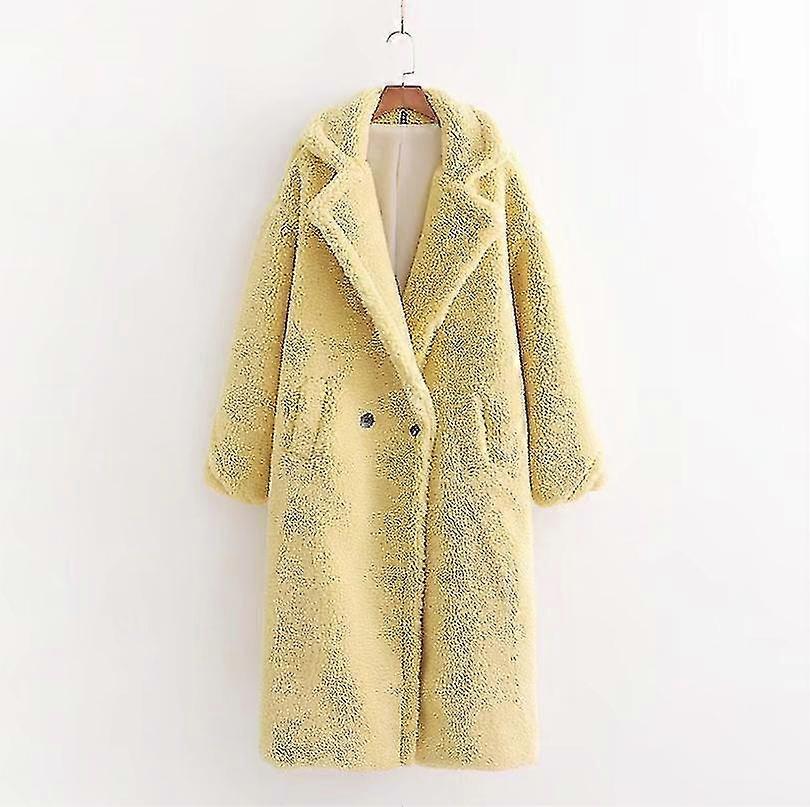 Teddy Long Sleeve Long Coat