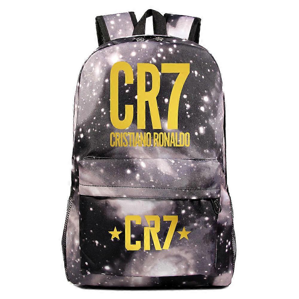 CR7 Σακίδιο πλάτης 18" Laptop USB Charge Αδιάβροχο Business Rucksack Σχολική τσάντα Μεγάλο ταξίδι Έφηβοι Mochila