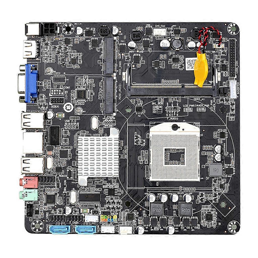 HM55B PGA988 Desktop PC Mainboard 8GB USB 2.0 DDR3 SATA II ITX Motherboard