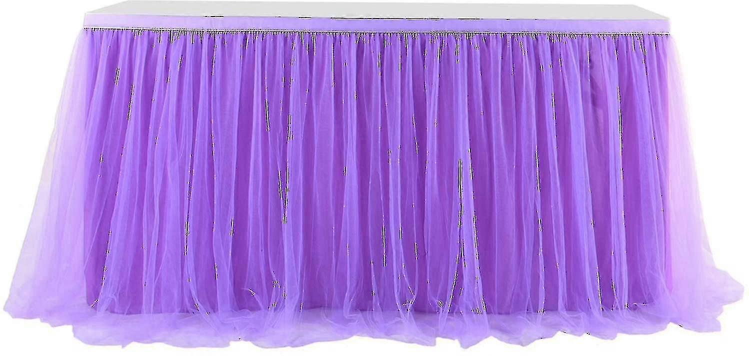 Nappe à jupe bouffante