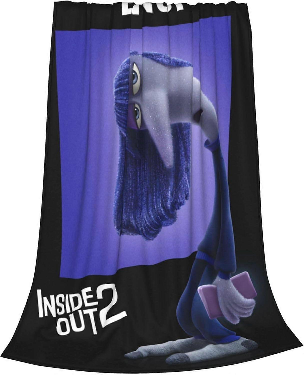 Tecknad filt Mjuk varm sängfilt kasta filt för sovrum vardagsrum