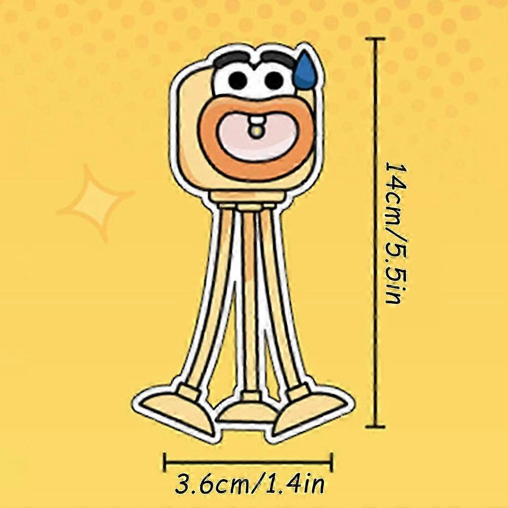 Lampada Notte Buffa A Forma Di Sportivo Flessibile – LED Mini Con Ventosa, A Batteria, Idea Regalo Per Camera, Scrivanina O Christmas Decor