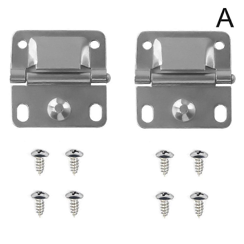 Stainless steel insulation box hinge with screws