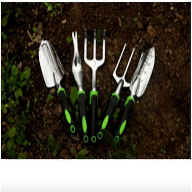 Garden Tool Set, 5 Piece Aluminum Heavy Duty Gardening Gifts Tool Set With Non-slip Rubber Grip For Men And Women(multi optional)