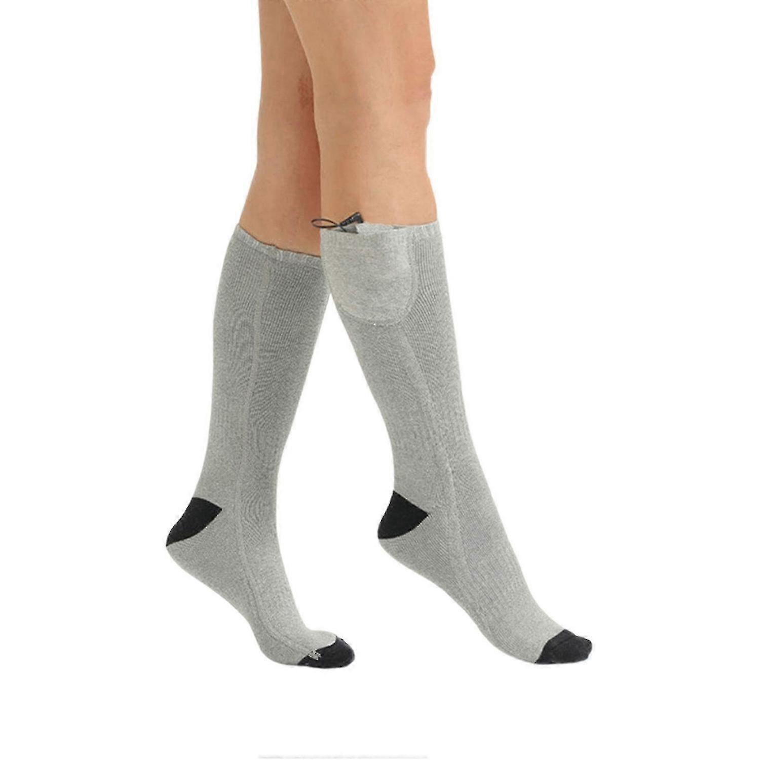 Calzini termici caldi riscaldati riscaldati Calzini riscaldanti invernali (XIATIAN)