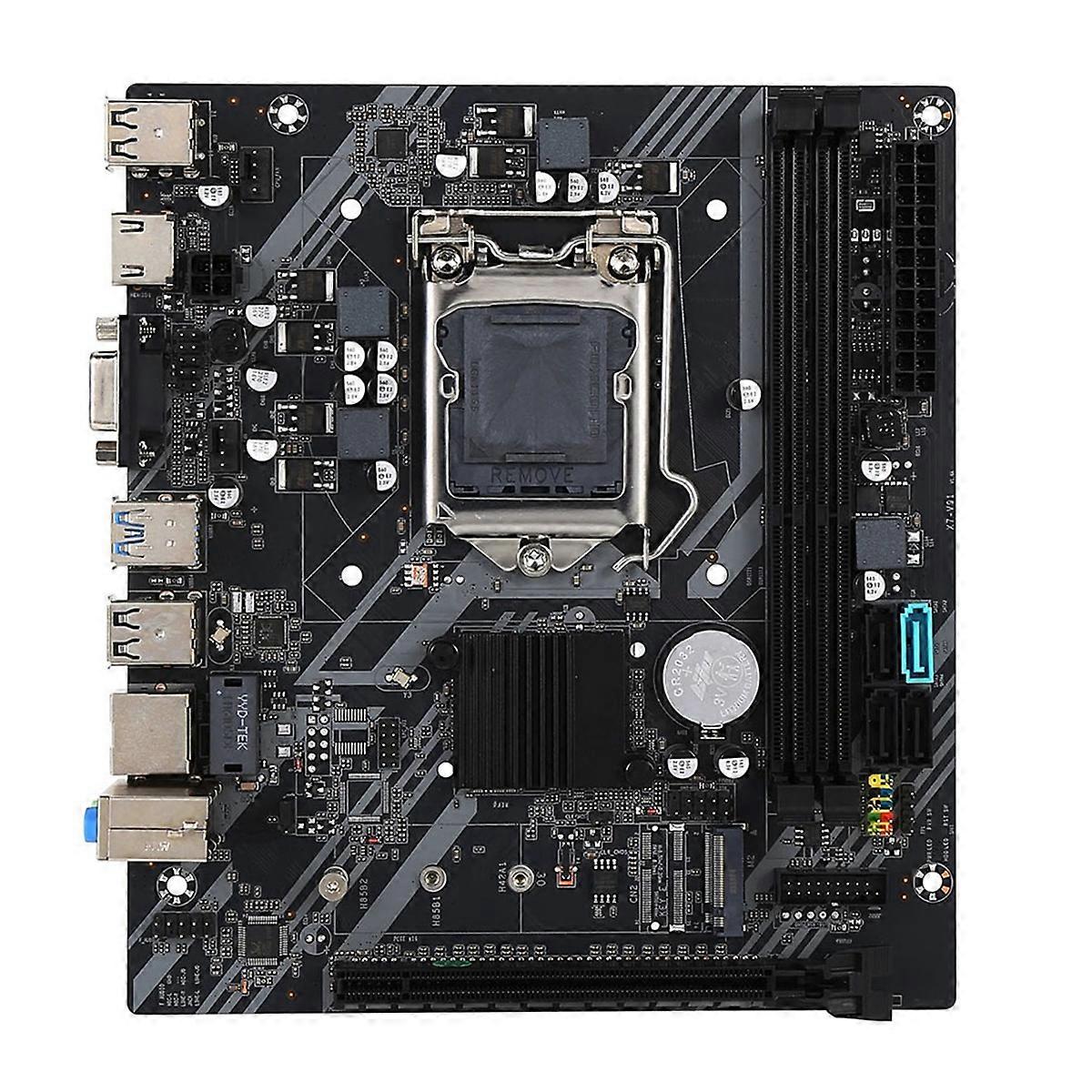 Nova placa-mãe de computador desktop B75 com interface M.2 LGA-1155 Pin DDR3 Memory suporta CPU de 2/3 geração