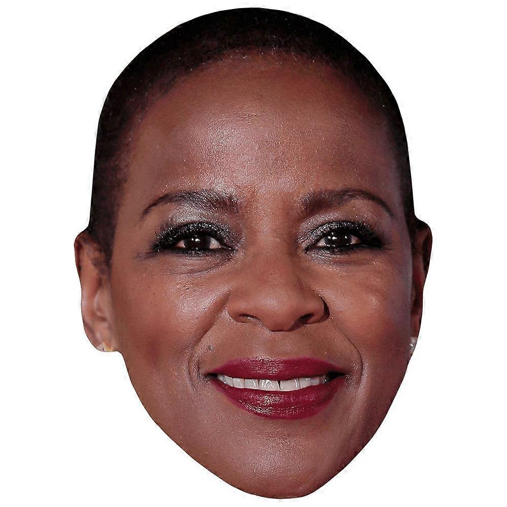 Josette Simon (Smile) Big Head. Larger than life mask.
