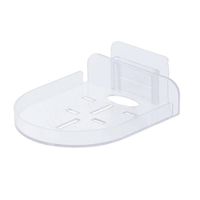 Monitoring Storage Rack Non-perforated Wall Shelves Wall Adhesive Storage Bracket Fixed Shelving Monitoring Tray