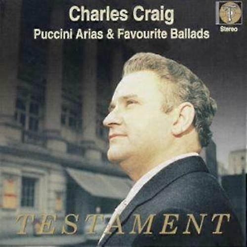 Giacomo Puccini Charles Craig sings Puccini Arias amp Favourite Ballads CD