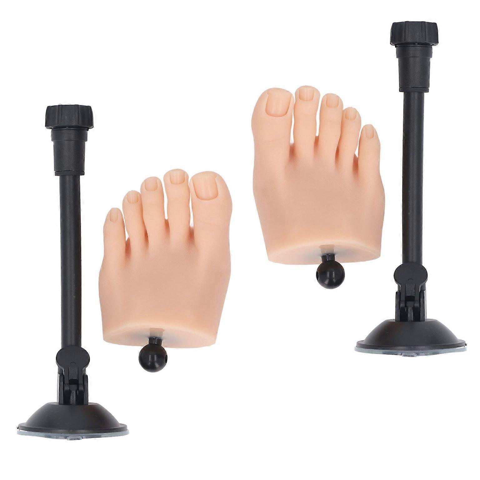 Nail Art Practice Foot Model for Manicure Training