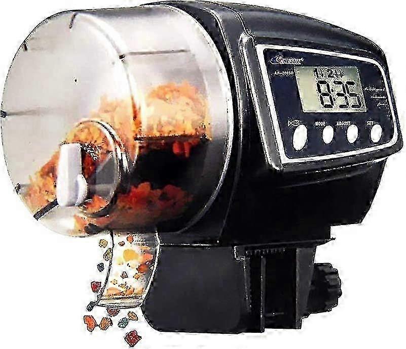 Fish Tank Automatic Feeder Aquarium Feeder with LCD Screen for Aquarium (AF-2009D)