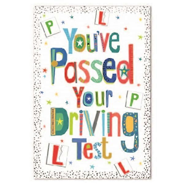 Simon Elvin You Have Passed Your Driving Test Greetings Card (Pack of 6)
